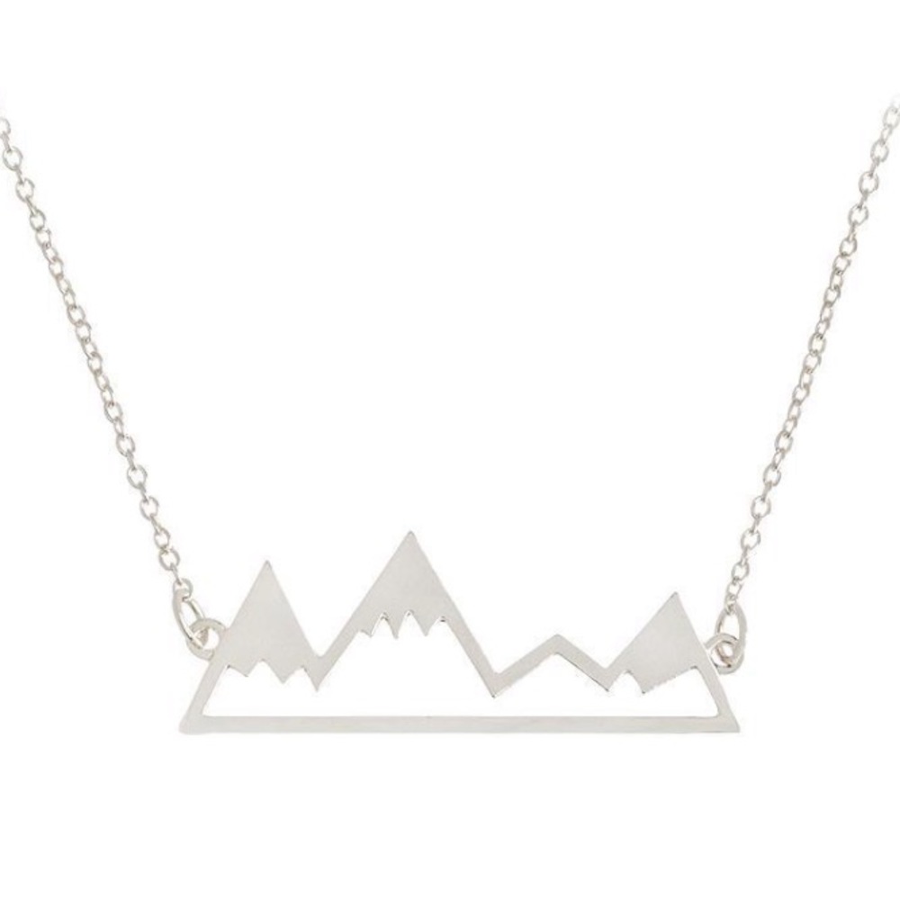 Minimalist Mountain Necklace⛰